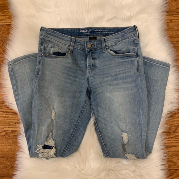 Mossimo Supply Co. Denim - Mossimo Mid-Rise Skinny Jeans